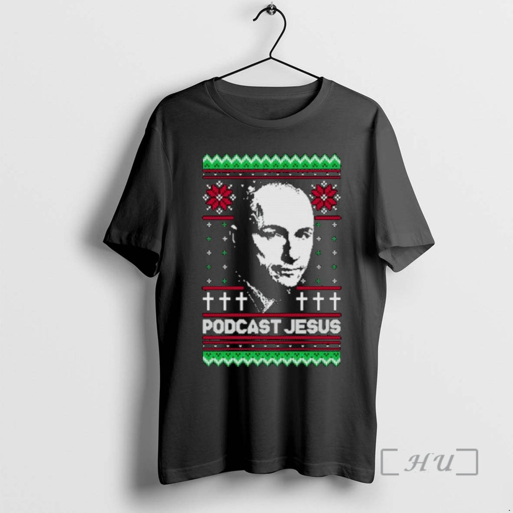 Officials The Kirk Minihane Show Podcast Jesus Ugly Christmas Ornaments Shirt Hoodie Sweatshirt | PurePodTees.com
