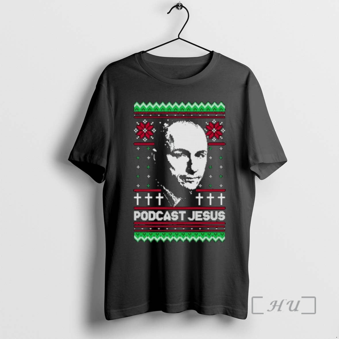 Officials The Kirk Minihane Show Podcast Jesus Ugly Christmas Ornaments Shirt Hoodie Sweatshirt | PurePodTees.com