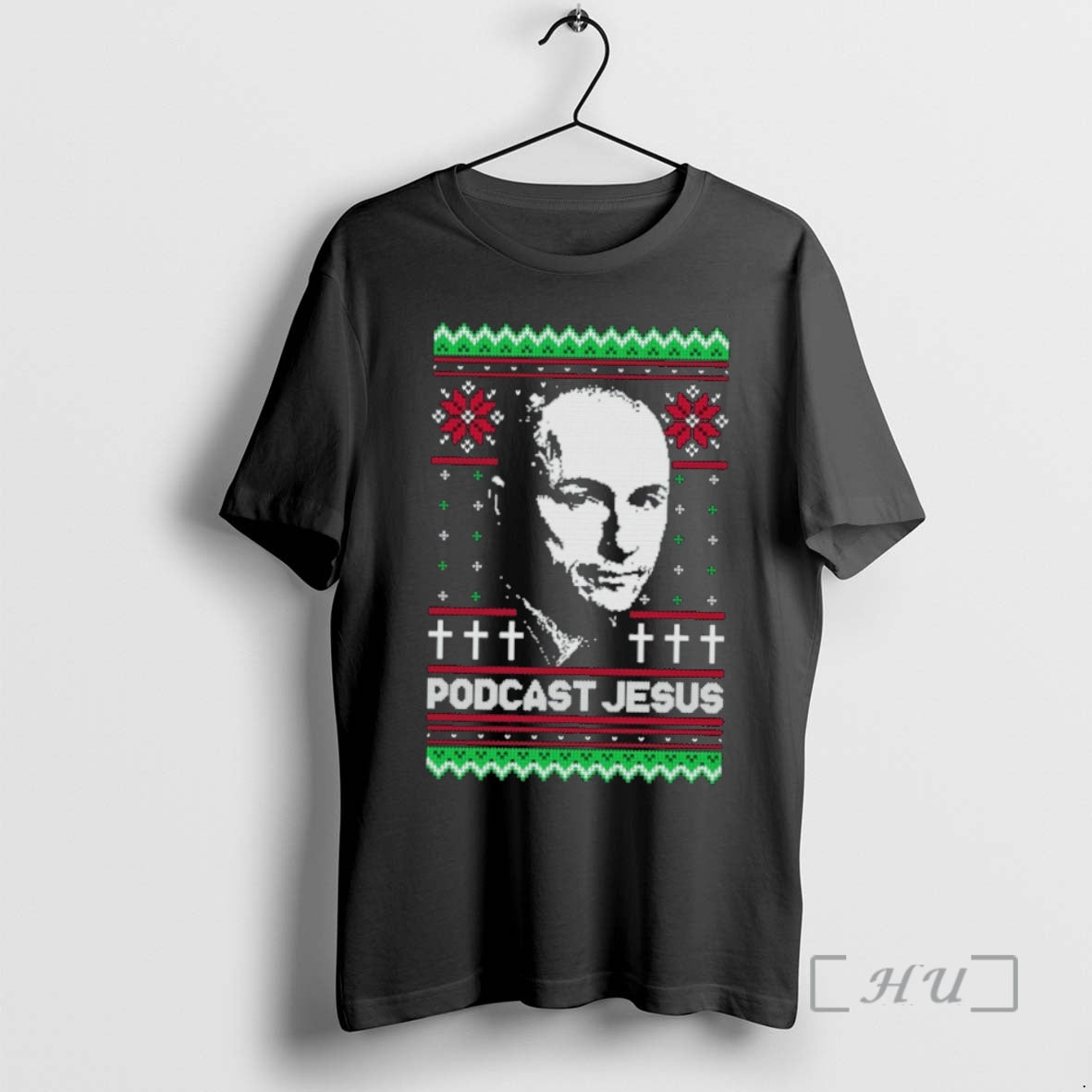 Officials The Kirk Minihane Show Podcast Jesus Ugly Christmas Shirt Hoodie Sweatshirt | PurePodTees.com