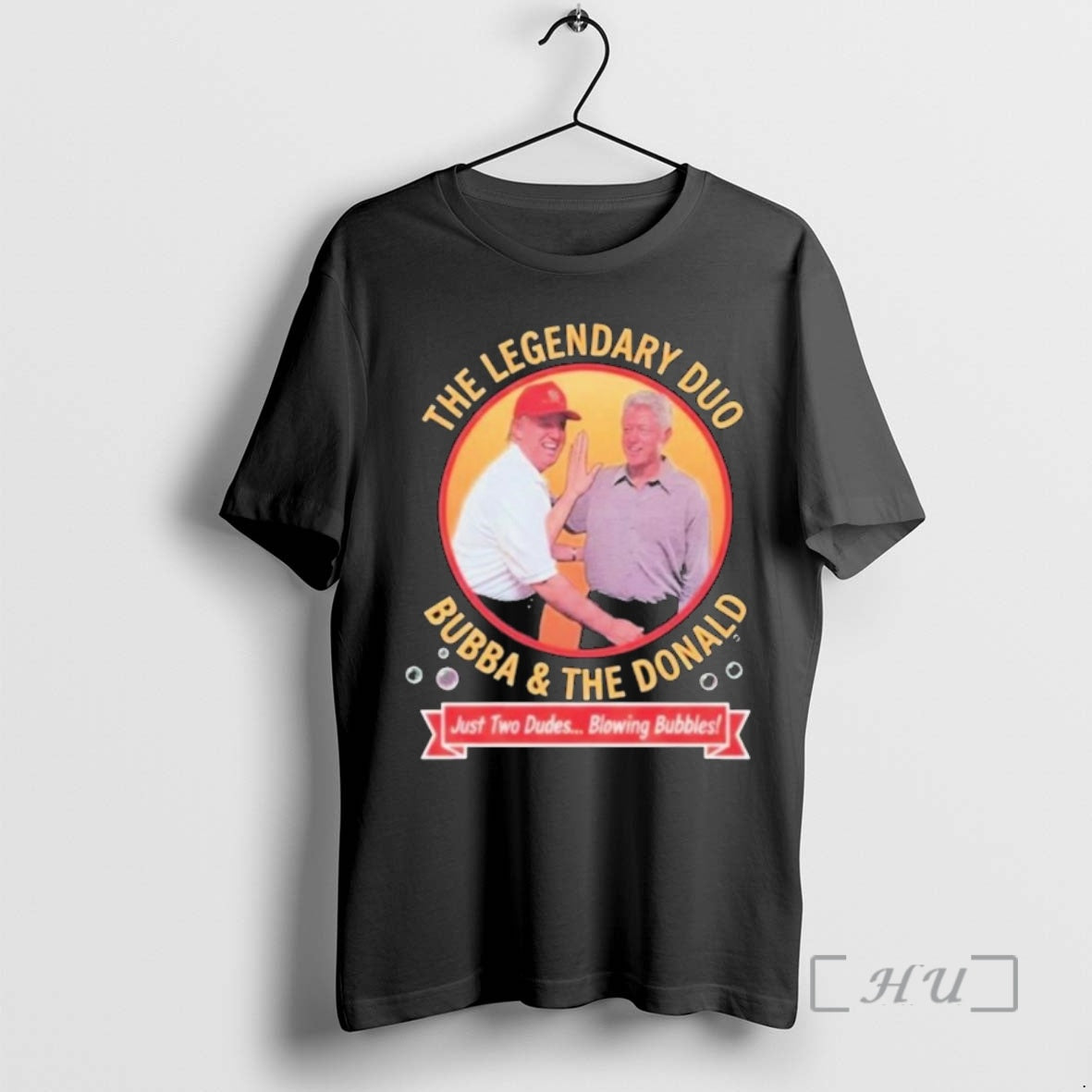 Officials The Legendary Dua Bubba And Trump Blowing Bubbles Shirt Hoodie Sweatshirt | PurePodTees.com