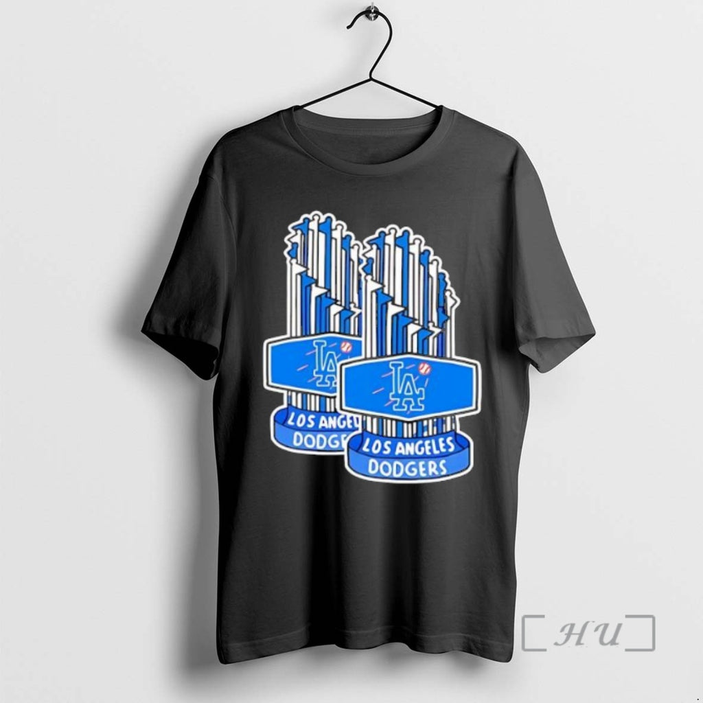 Officials The Los Angeles Dodgers 2025 Back To Back World Series Champions Trophy Premium Shirt Hoodie Sweatshirt