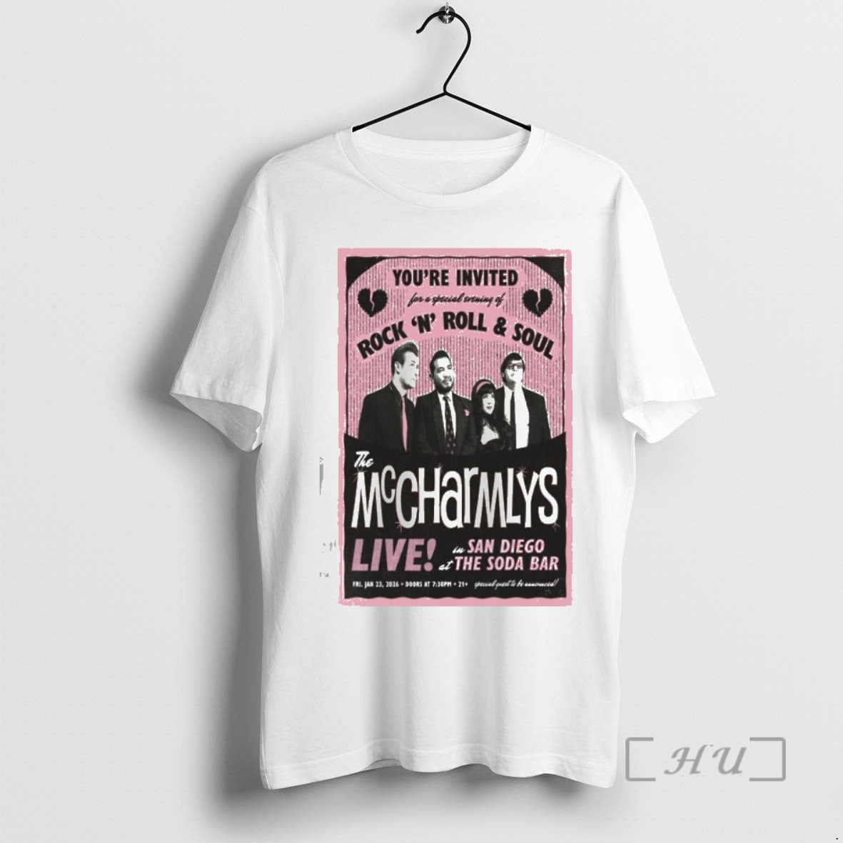 Officials The Mccharmlys San Diego Ca January 23 2026 Shirt Hoodie Sweatshirt | PurePodTees.com