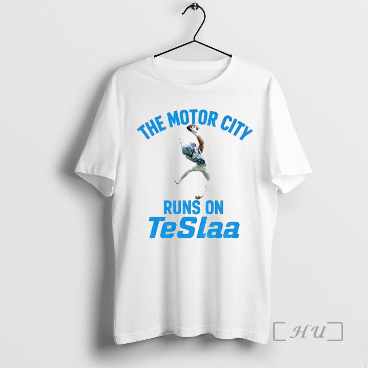 Officials The Motor City Runs On Teslaa Detroit Lions Shirt Hoodie Sweatshirt | PurePodTees.com