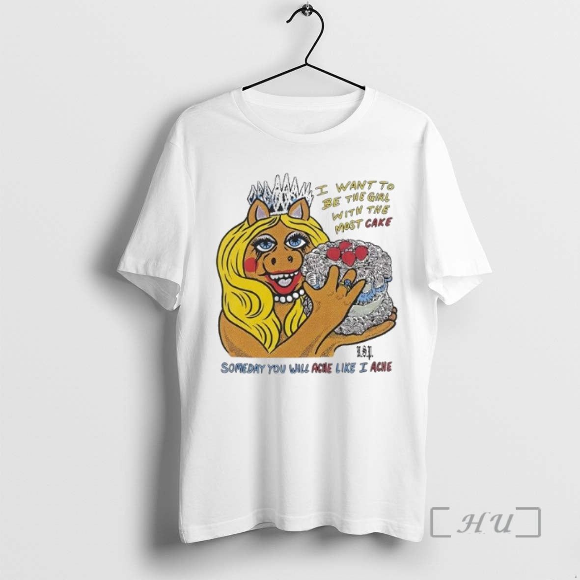 Officials The Muppets Miss Piggy I Am Everything I Want To Be The Girl With Shirt Hoodie Sweatshirt | PurePodTees.com
