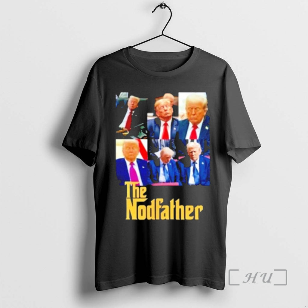Officials The Nodfather Trump Sleeping Funny Shirt Hoodie Sweatshirt | PurePodTees.com