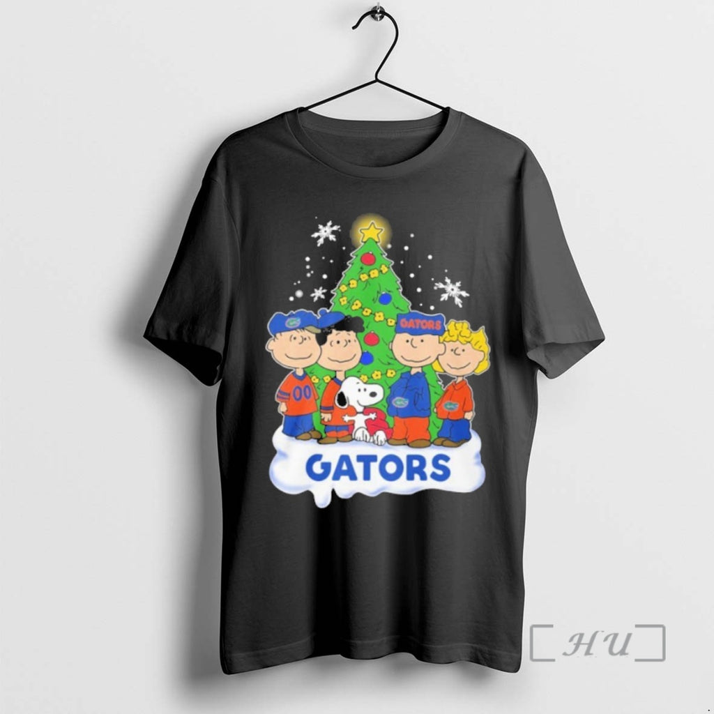 Officials The Peanuts Florida Gators Merry Christmas 2025 Shirt Hoodie Sweatshirt | PurePodTees.com