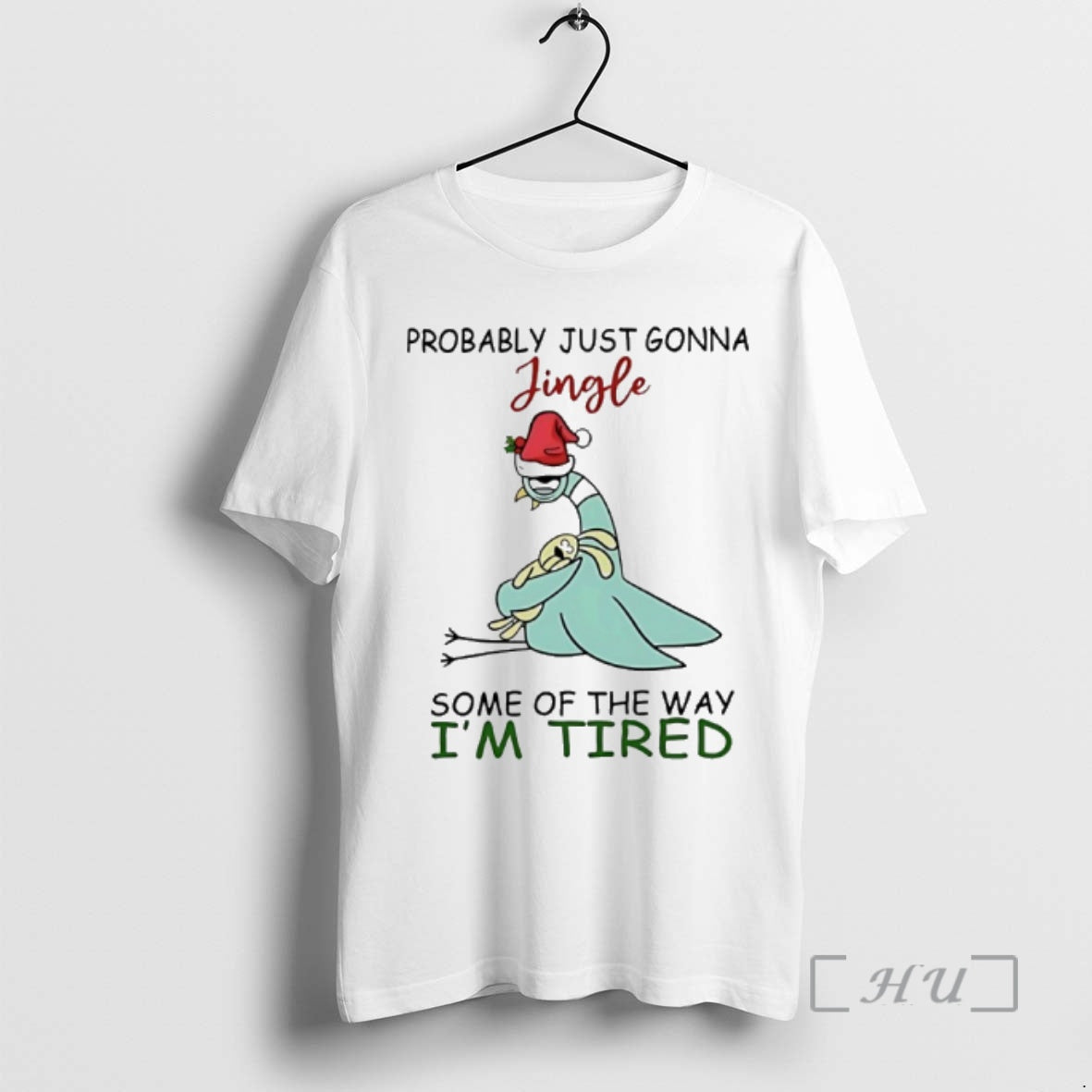 Officials The Pigeon Christmas Probably Just Gonna Jingle Some Of The Way Im Tired Premium Shirt Hoodie Sweatshirt