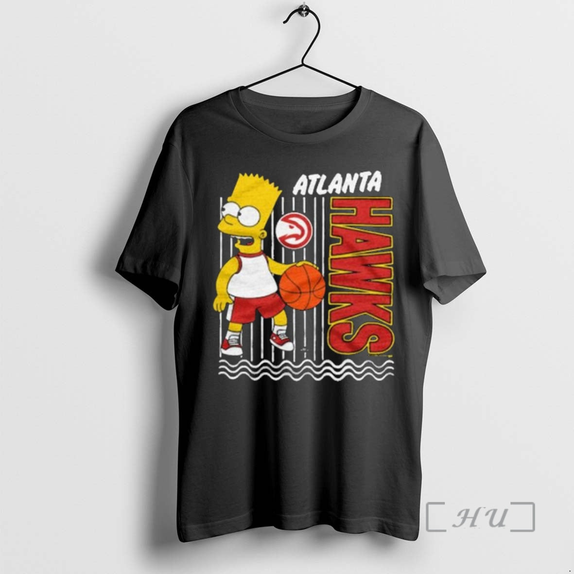 Officials The Simpsons Bart X Atlanta Hawks Shirt Hoodie Sweatshirt | PurePodTees.com