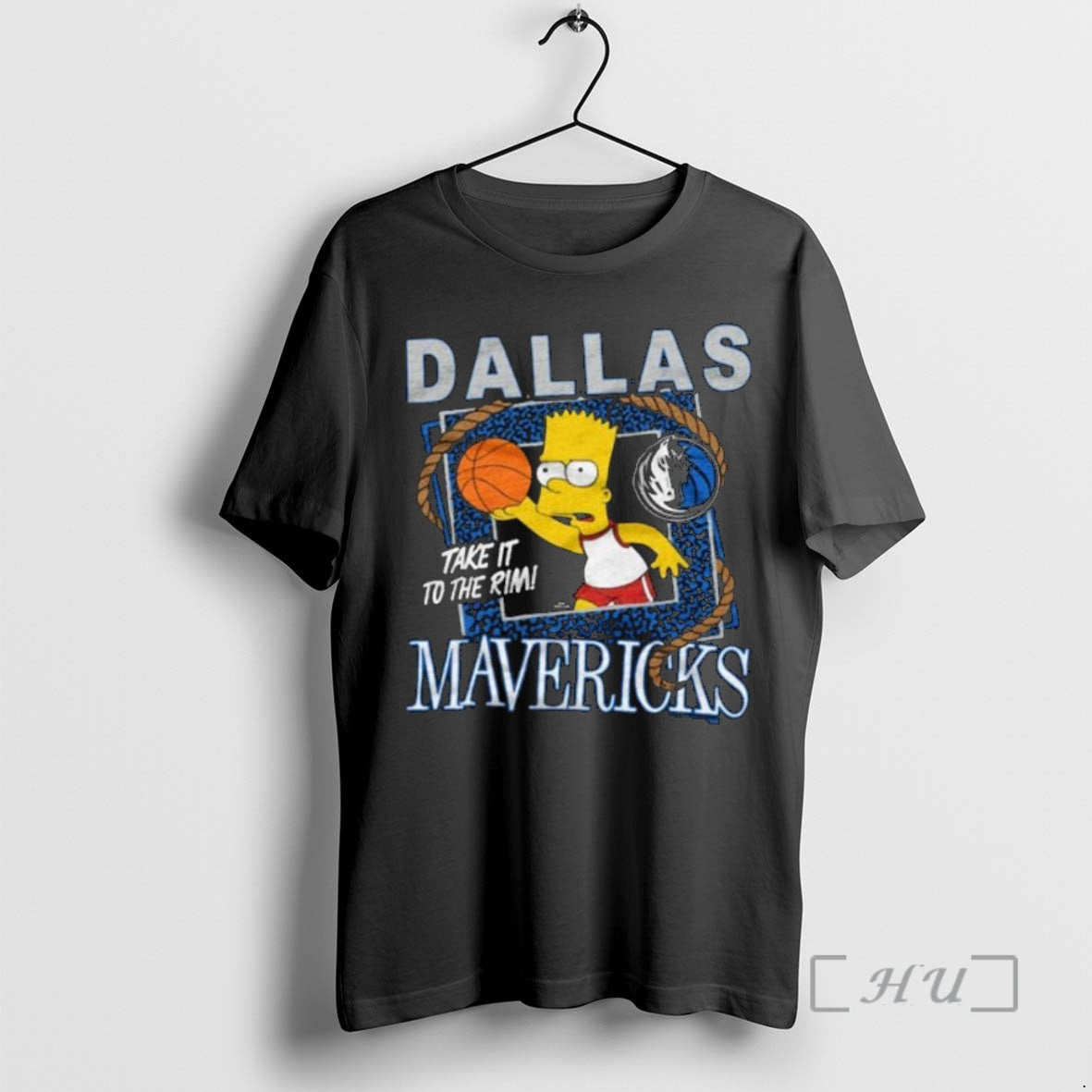 Officials The Simpsons Bart X Dallas Mavericks Shirt Hoodie Sweatshirt | PurePodTees.com