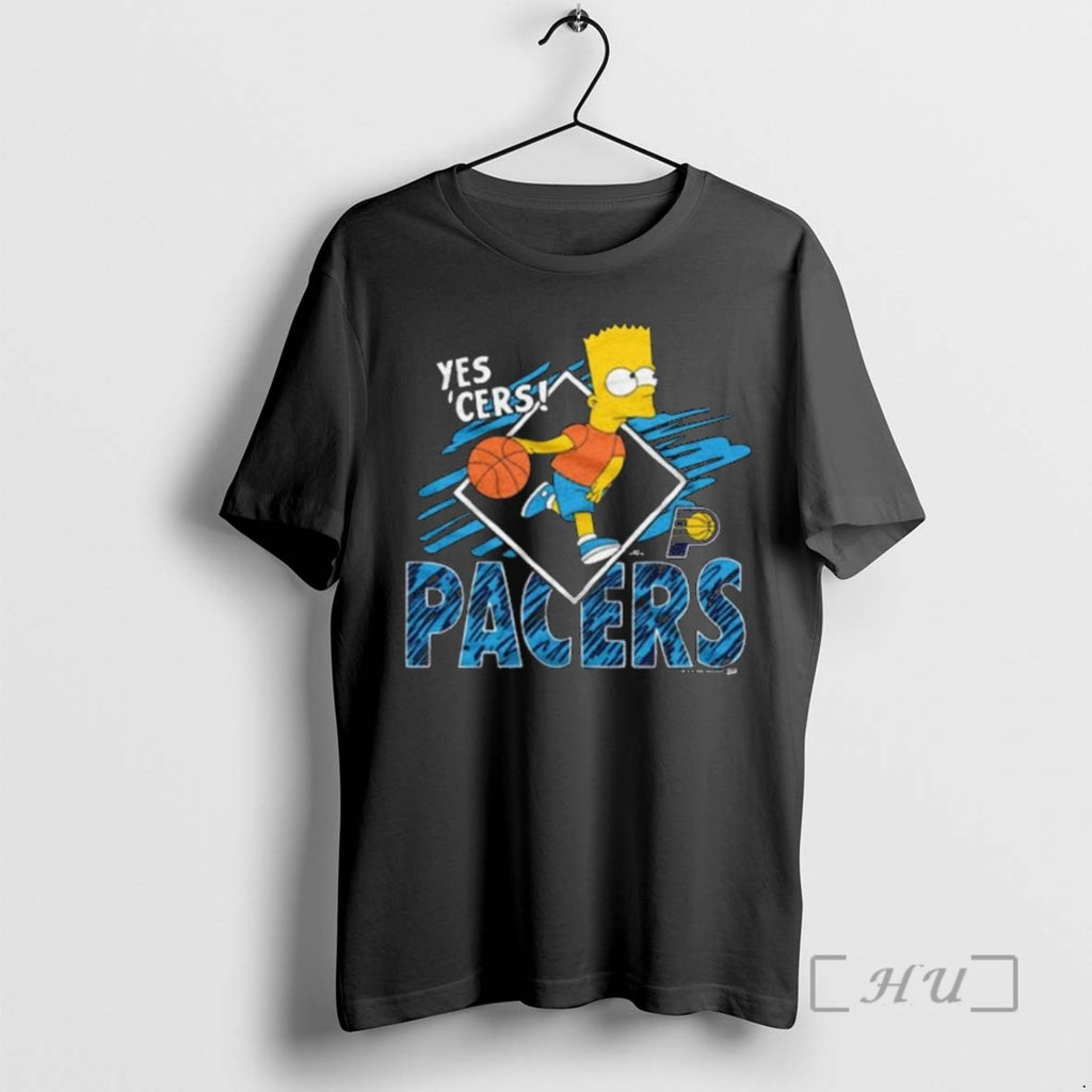 Officials The Simpsons Bart X Indiana Pacers Shirt Hoodie Sweatshirt | PurePodTees.com