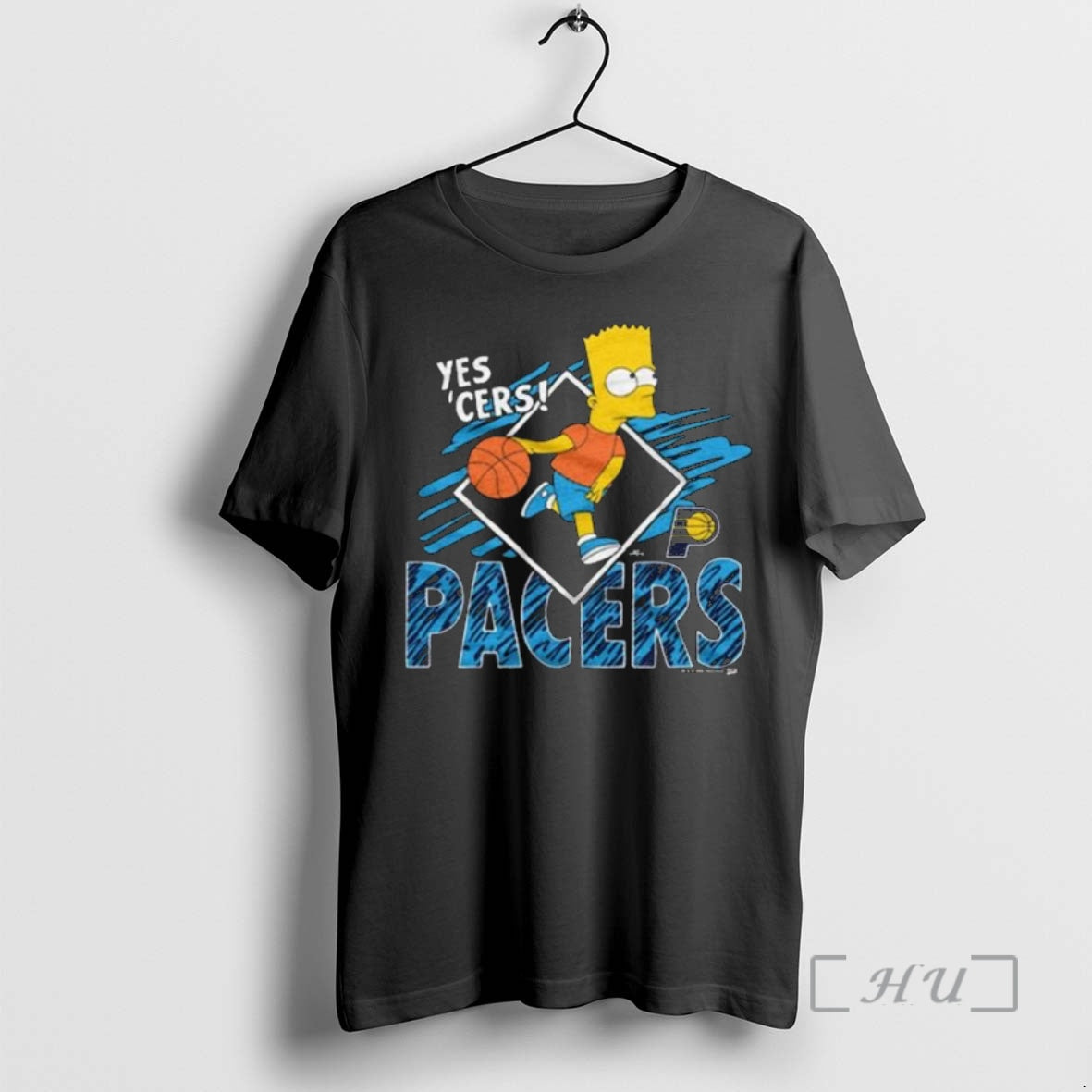 Officials The Simpsons Bart X Indiana Pacers Shirt Hoodie Sweatshirt | PurePodTees.com