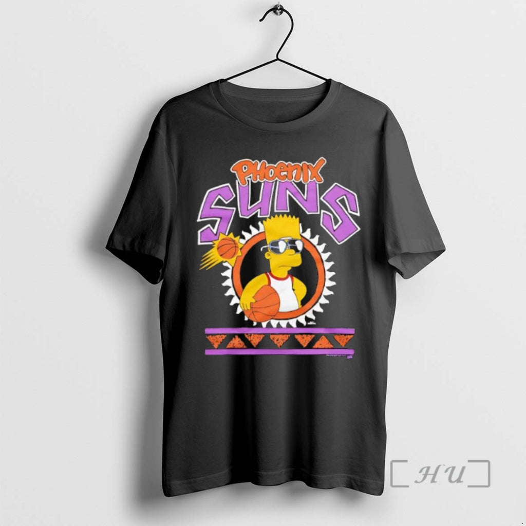 Officials The Simpsons Bart X Phoenix Suns Shirt Hoodie Sweatshirt | PurePodTees.com