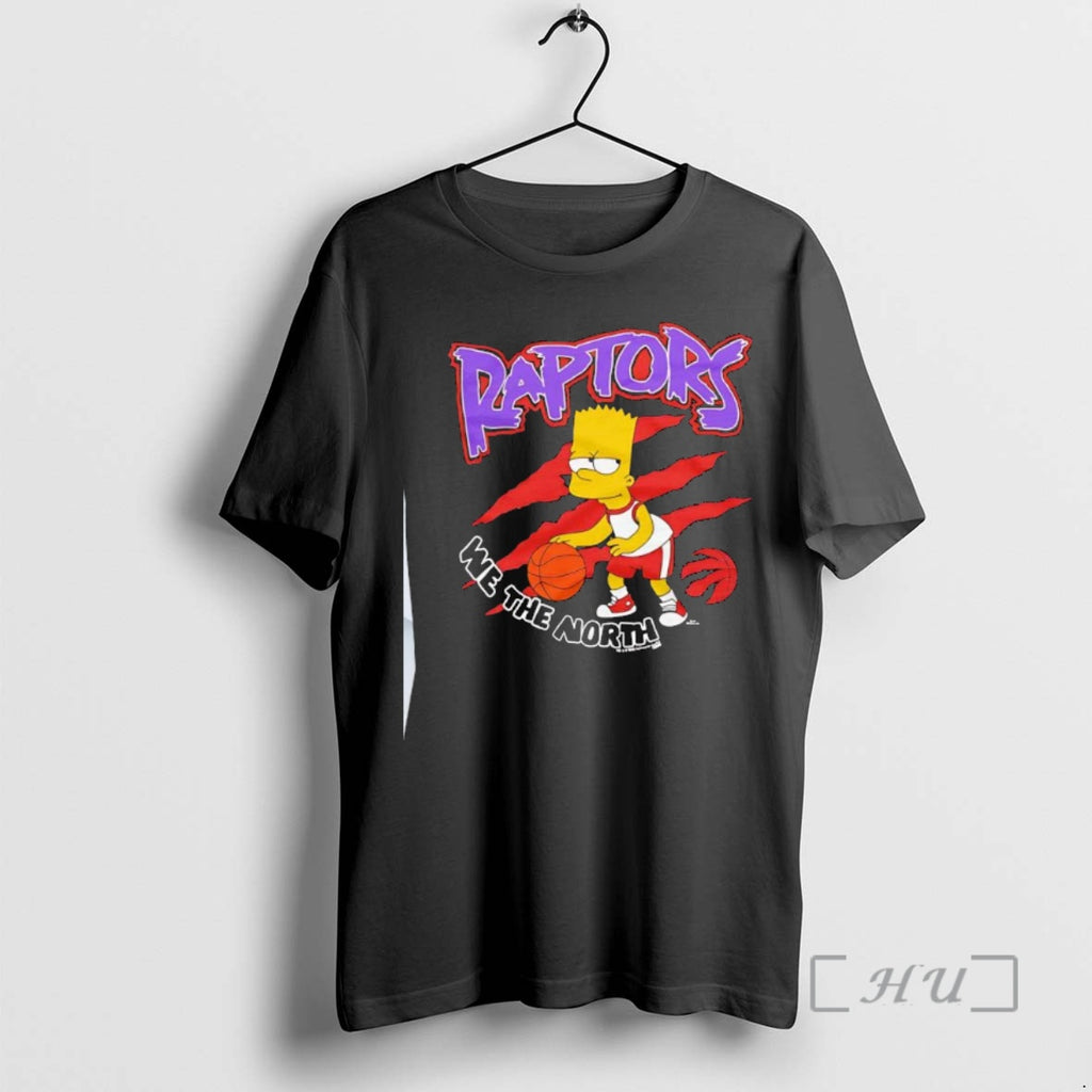 Officials The Simpsons Bart X Toronto Raptors Shirt Hoodie Sweatshirt | PurePodTees.com