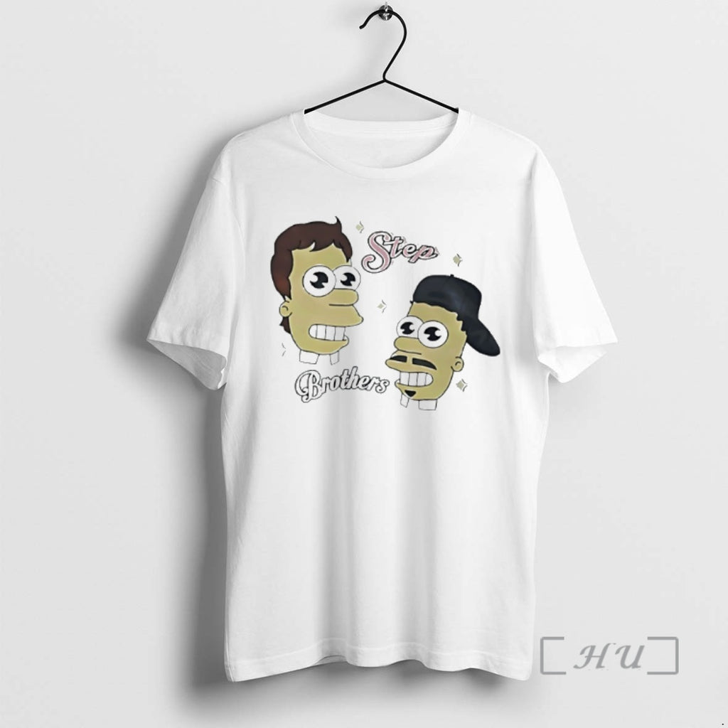 Officials The Simpsons Style Step Brothers Funny Shirt Hoodie Sweatshirt | PurePodTees.com