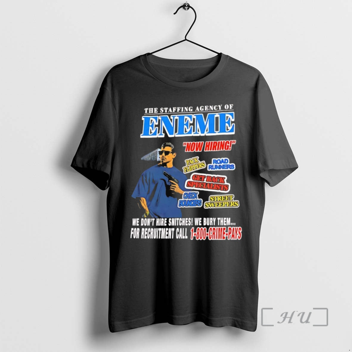 Officials The Staffing Agency Of Eneme Now Hiring Pack Flippers Road Runners Premium T Shirts Hoodie Sweatshirt