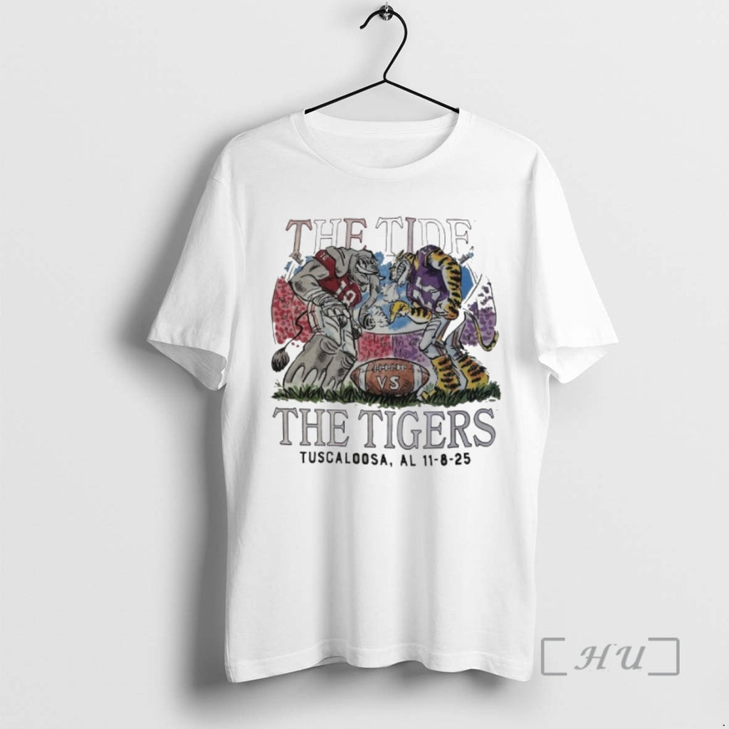 Officials The Tide Vs The Tigers 2025 Tuscaloosa Al Shirt Hoodie Sweatshirt | PurePodTees.com