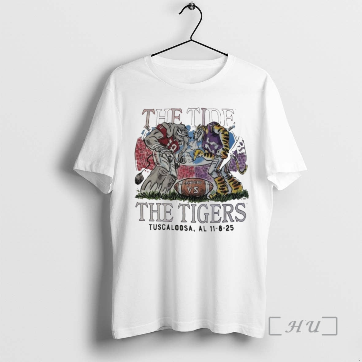 Officials The Tide Vs The Tigers 2025 Tuscaloosa Al Shirt Hoodie Sweatshirt | PurePodTees.com