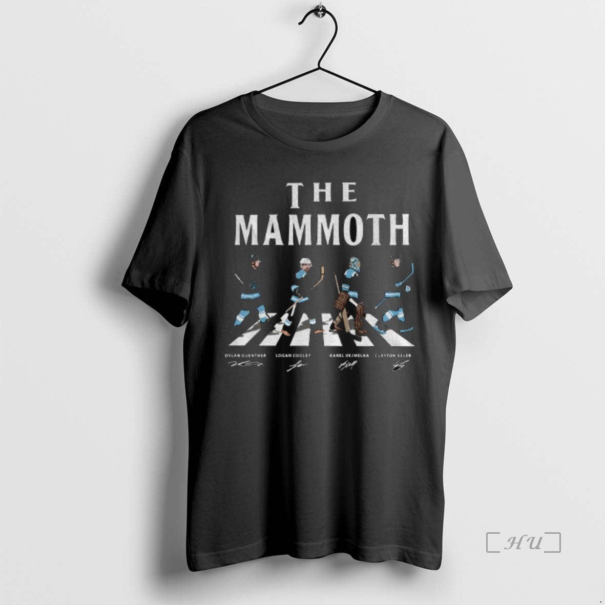 Officials The Utah Mammoth Hockey Nhl Dylan Guenther Logan Cooley Karel Vejmelka Clayton Keller Abbey Shirt Hoodie Sweatshirt
