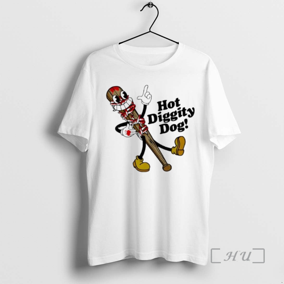 Officials The Walking Dead Raglan 15th Anniversary Hot Diggity Dog Shirt Hoodie Sweatshirt | PurePodTees.com