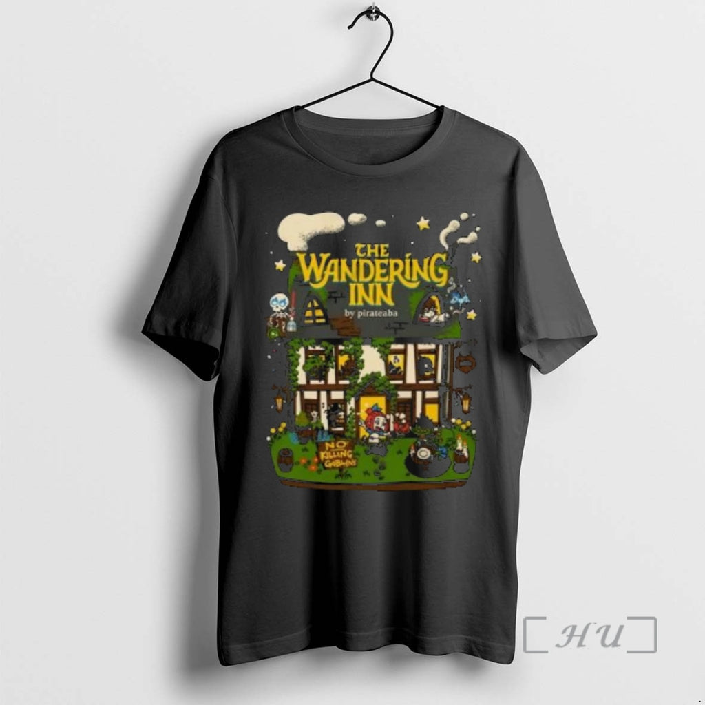 Officials The Wandering Inn Local Landmark Circle Black Shirt Hoodie Sweatshirt | PurePodTees.com