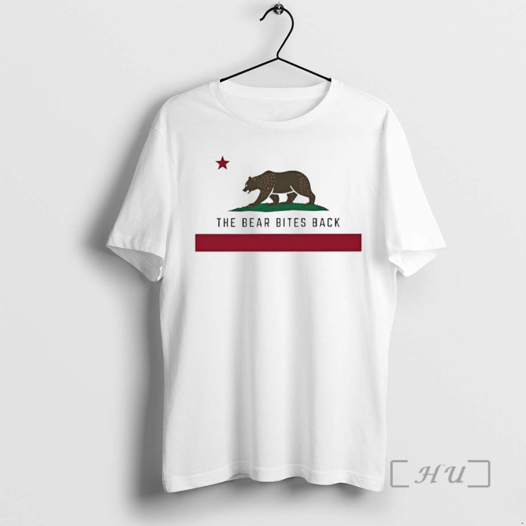 Officials The Bear Bites Back California Bear Flag Shirt Hoodie Sweatshirt | PurePodTees.com