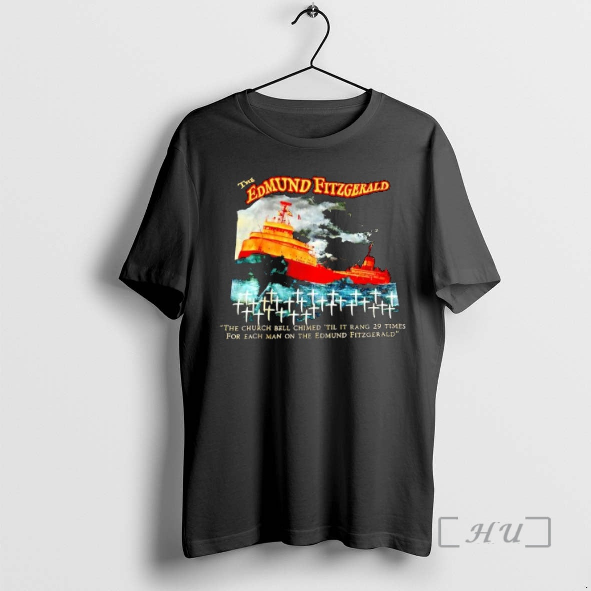 Officials The Church Bell Chimed Til It Rang 29 Times For Each Man On The Shirt Hoodie Sweatshirt | PurePodTees.com