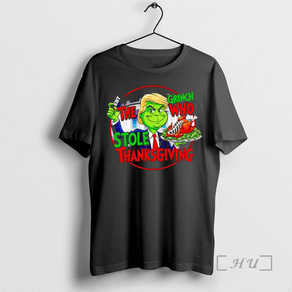 Officials The Grinch Who Stole Thanksgiving Trump Shirt Hoodie Sweatshirt | PurePodTees.com