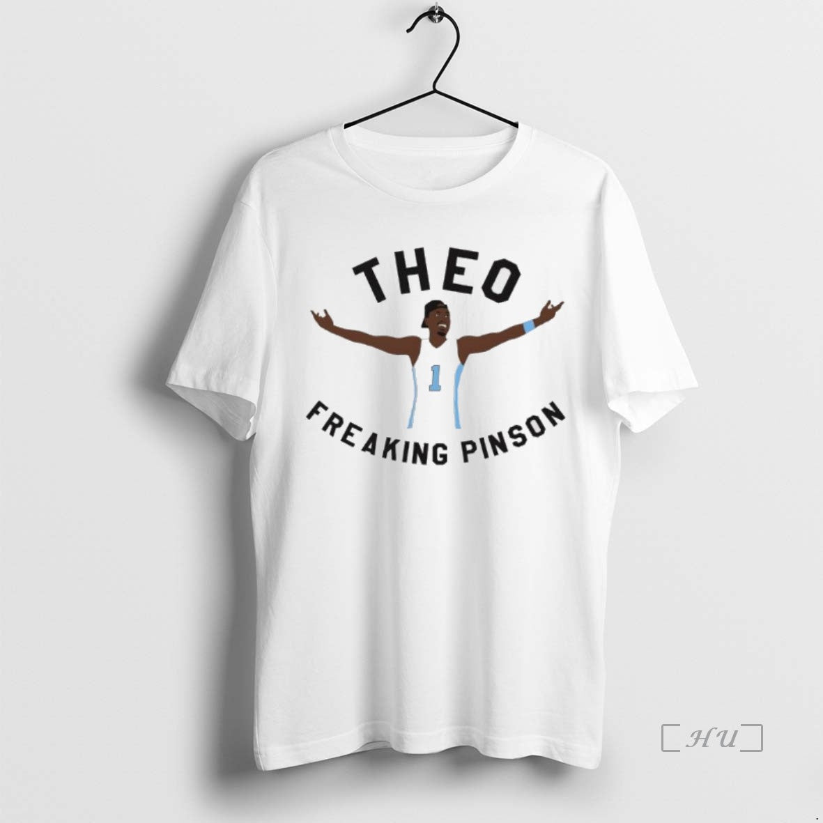 Officials Theo Freaking Pinson Premium Number 1 Shirt Hoodie Sweatshirt | PurePodTees.com