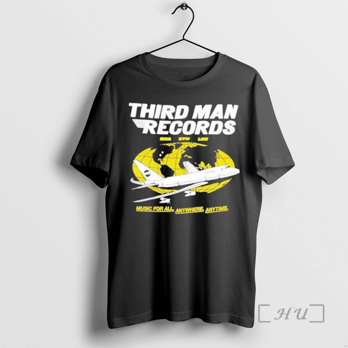 Officials Third Man Records X Music For All Anywhere Anytime Valley Archive Planet Globe Premium Shirt Hoodie Sweatshirt