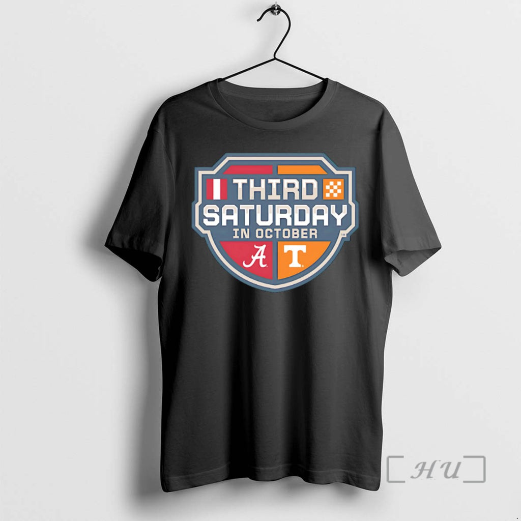 Officials Third October Alamaba Crimson Tide Vs Tennessee Volunteers Logo T Shirt Sweater