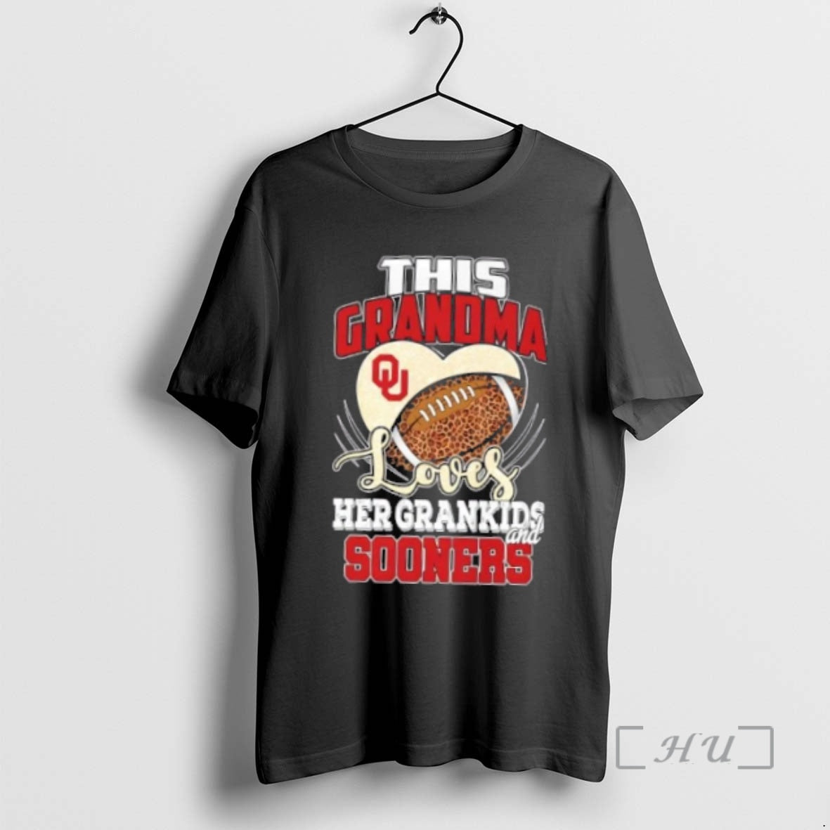 Officials This Grandma Loves Her Grandkids And Oklahoma Sooners Shirt Hoodie Sweatshirt | PurePodTees.com