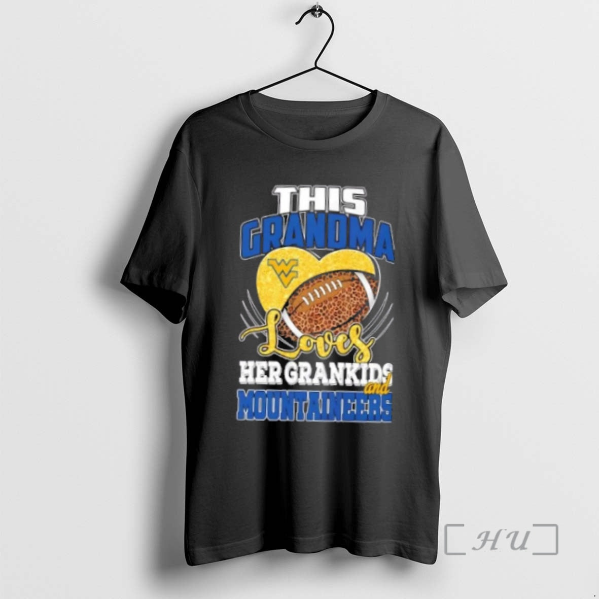 Officials This Grandma Loves Her Grandkids And West Virginia Mountaineers Shirt Hoodie Sweatshirt | PurePodTees.com
