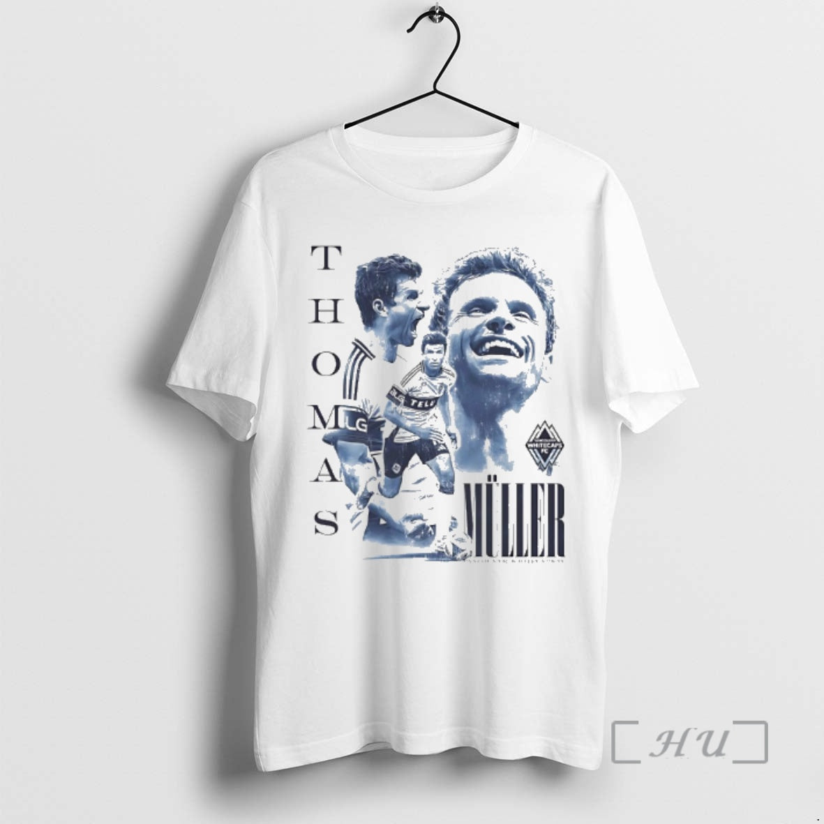 Officials Thomas Muller Vancouver Whitecaps Fc Player Collage Vintage Shirt Hoodie Sweatshirt | PurePodTees.com