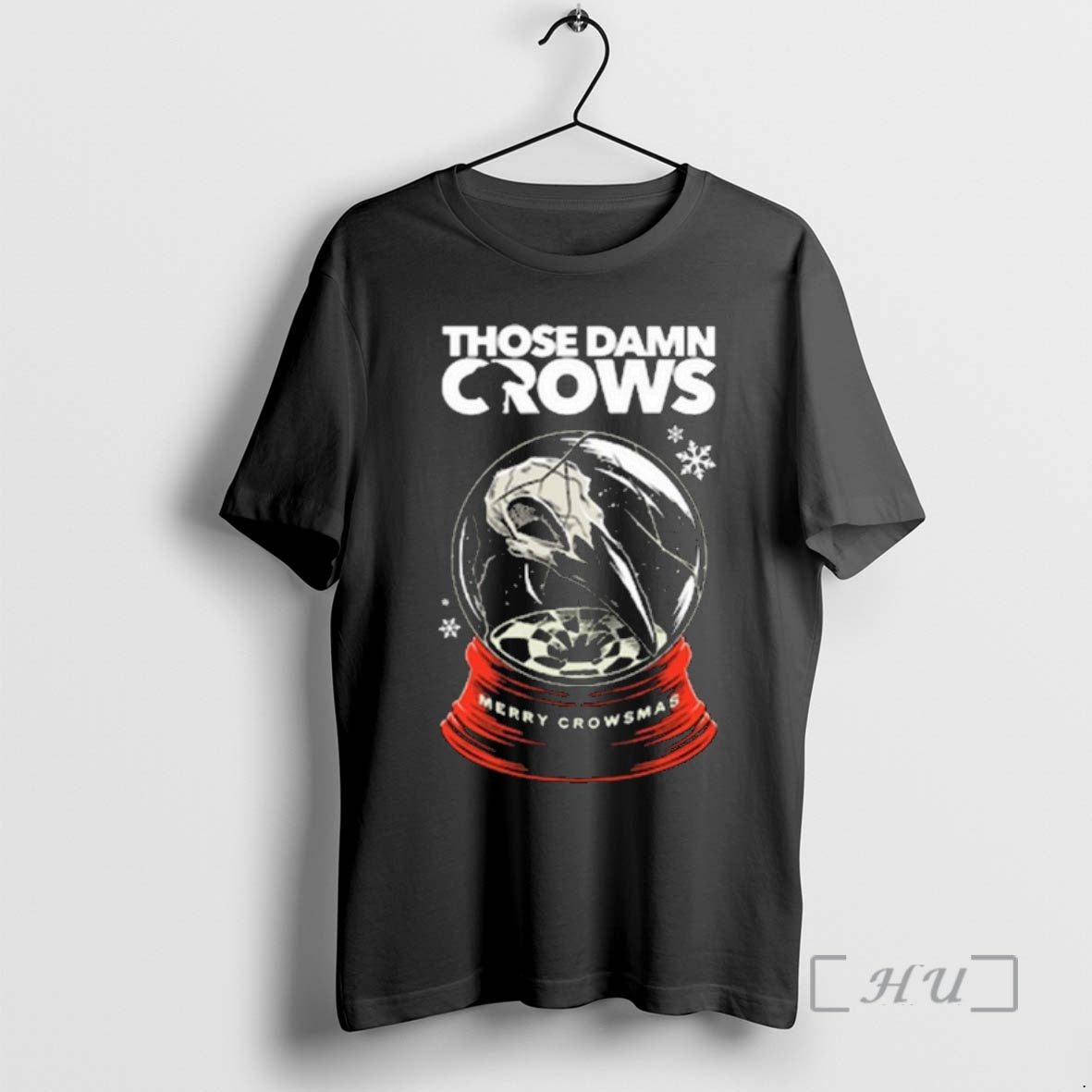 Officials Those Damn Crows Merry Crowsmas 2025 Shirt Hoodie Sweatshirt | PurePodTees.com