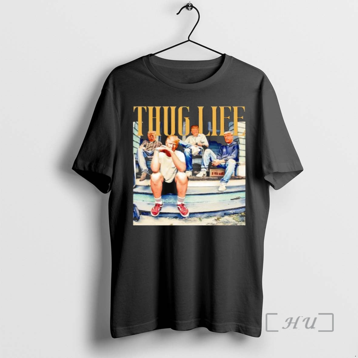 Officials Thug Life Donald Trump 2025 Shirt Hoodie Sweatshirt | PurePodTees.com