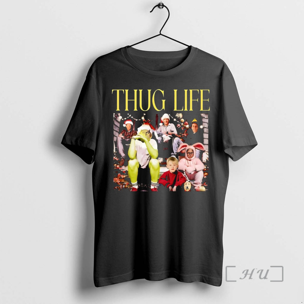 Officials Thug Life Christmas Gang Shirt Hoodie Sweatshirt | PurePodTees.com