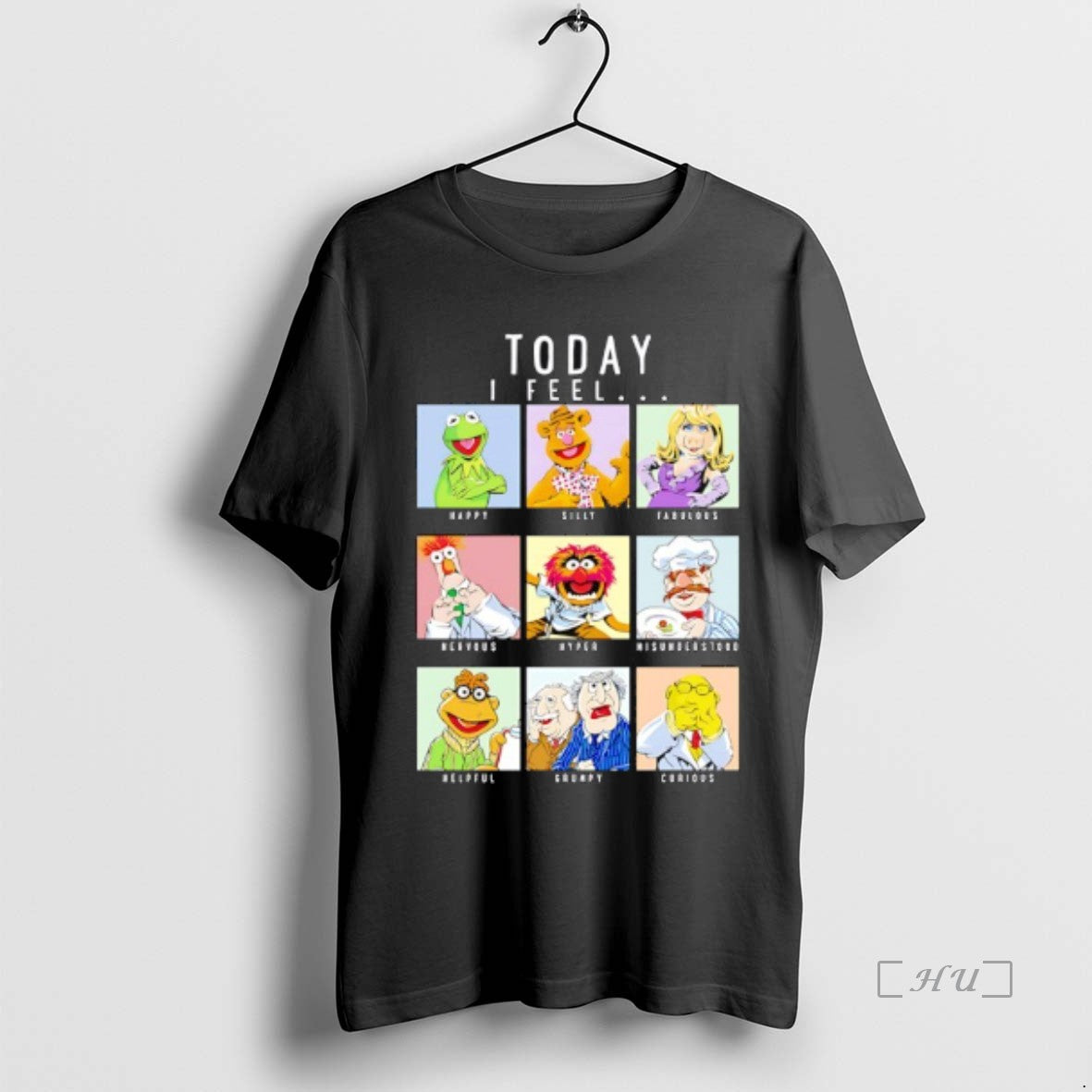 Officials Today I Feel The Muppets Characters Shirt Hoodie Sweatshirt | PurePodTees.com