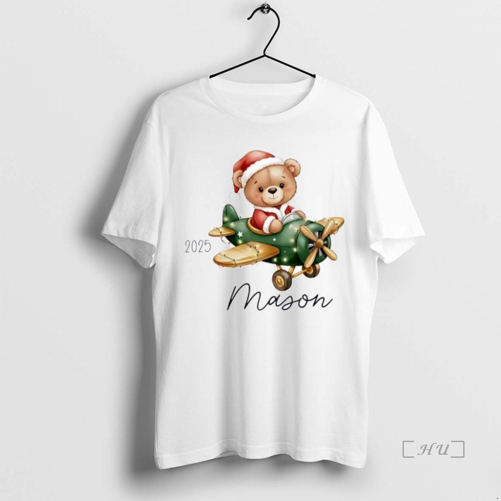 Officials Toddler Bear Fly Cute Funny Christmas Personalized Ornaments White Shirt Hoodie Sweatshirt | PurePodTees.com