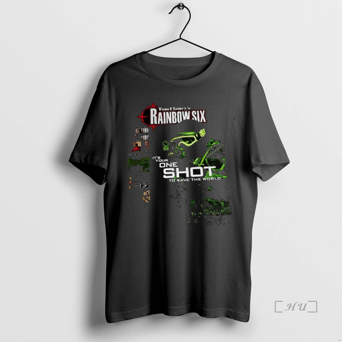 Officials Tom Clancys Rainbow Six Its Your One Shot To Save The World Premium Shirt Hoodie Sweatshirt | PurePodTees.com