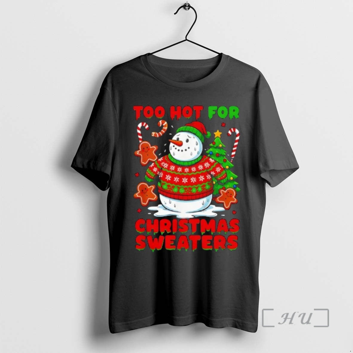 Officials Too Hot For Christmas Sweaters Funny Snowman Shirt Hoodie Sweatshirt | PurePodTees.com