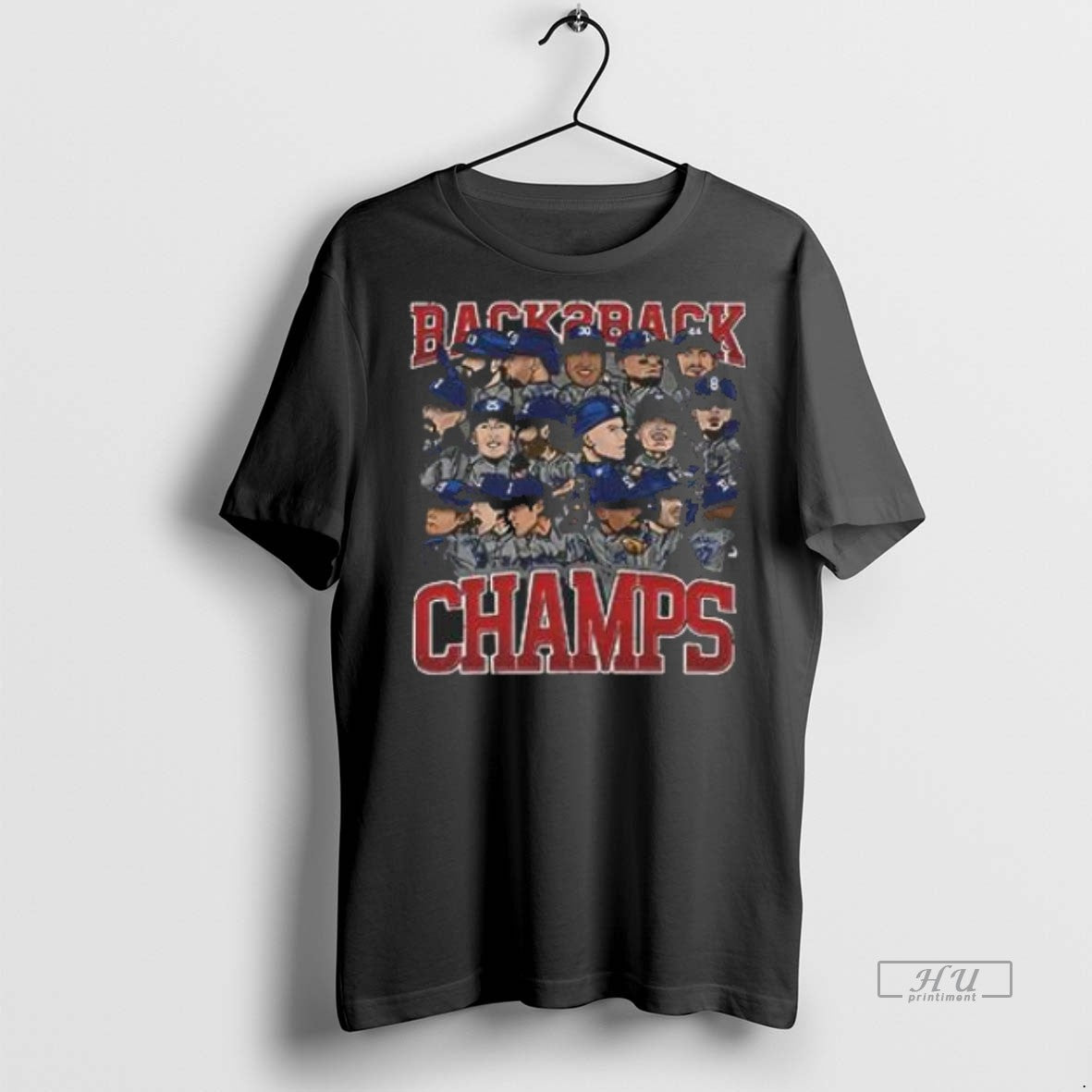 Officials Top Los Angeles Dodgers Baseball Back 2 Back Champs 2025 Cartoon Premium Shirt Hoodie Sweatshirt | PurePodTees.com