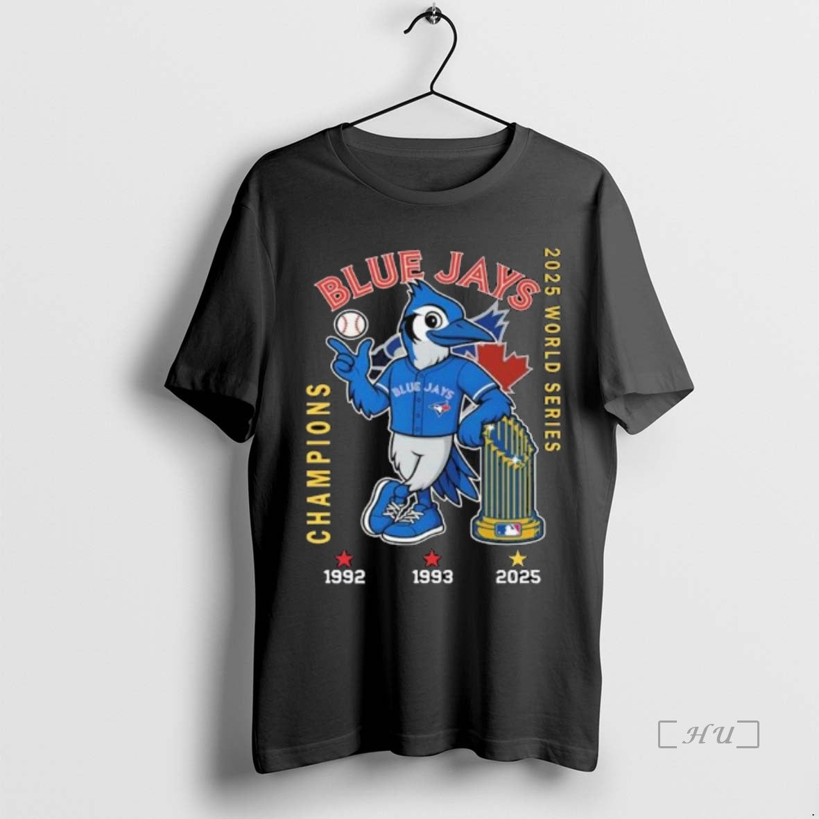 Officials Toronto Blue Jays Baseball Mascot World Series Champions 1992 1993 2025 Long Sleve Premium Shirt Hoodie Sweatshirt