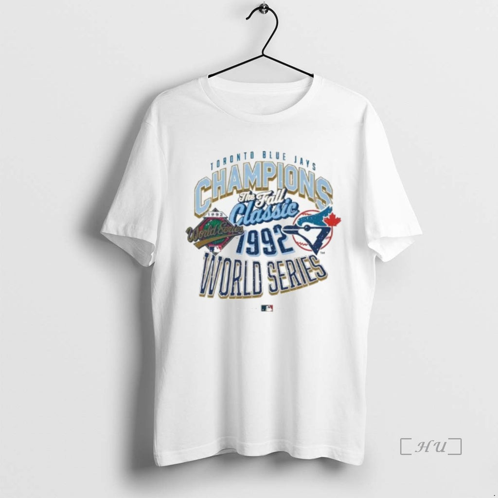 Officials Toronto Blue Jays Champions World Series The Fall Classic 1992 Logo Shirt Hoodie Sweatshirt | PurePodTees.com