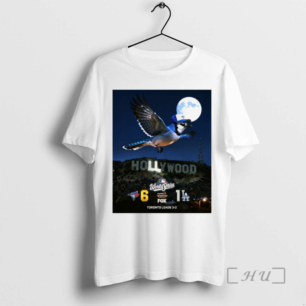 Officials Toronto Blue Jays Vs Los Angeles Dodgers Mlb World Series Final Score 6 Shirt Hoodie Sweatshirt | PurePodTees.com