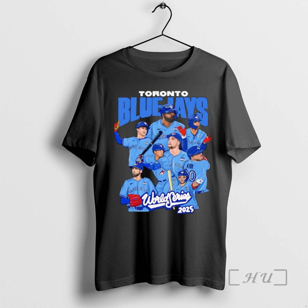 Officials Toronto Blue Jays Starting Team World Series 2025 Shirt Hoodie Sweatshirt | PurePodTees.com