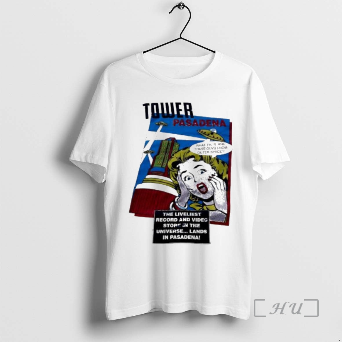 Officials Tower Records Pasadena Vintage Shirt Hoodie Sweatshirt | PurePodTees.com