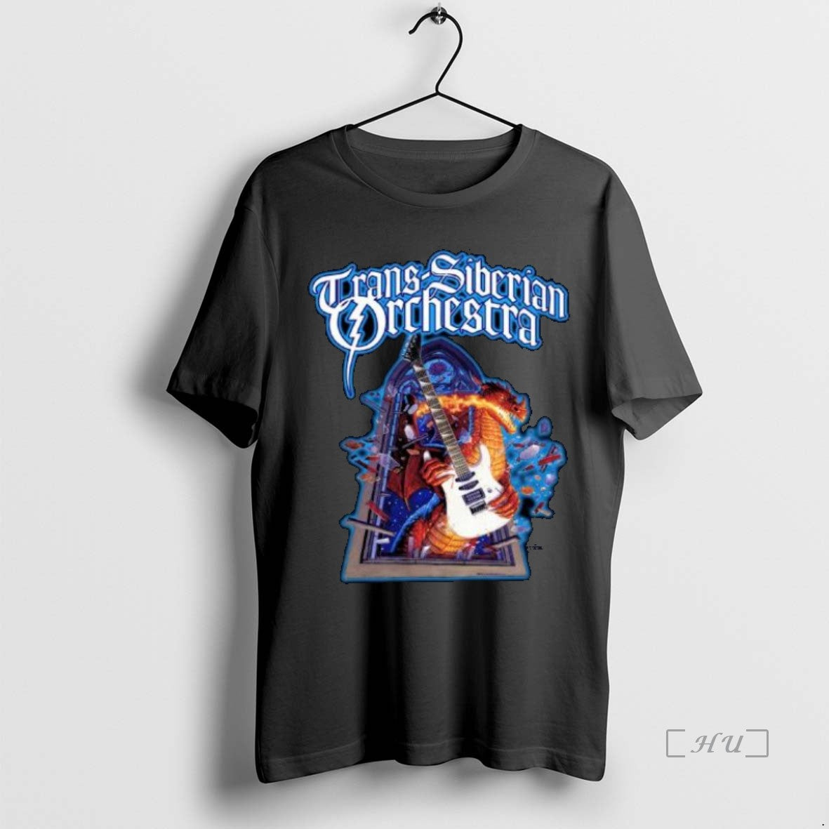 Officials Trans Siberian Orchestra Dragon Guitar 2025 Itin Circle Black Shirt Hoodie Sweatshirt | PurePodTees.com