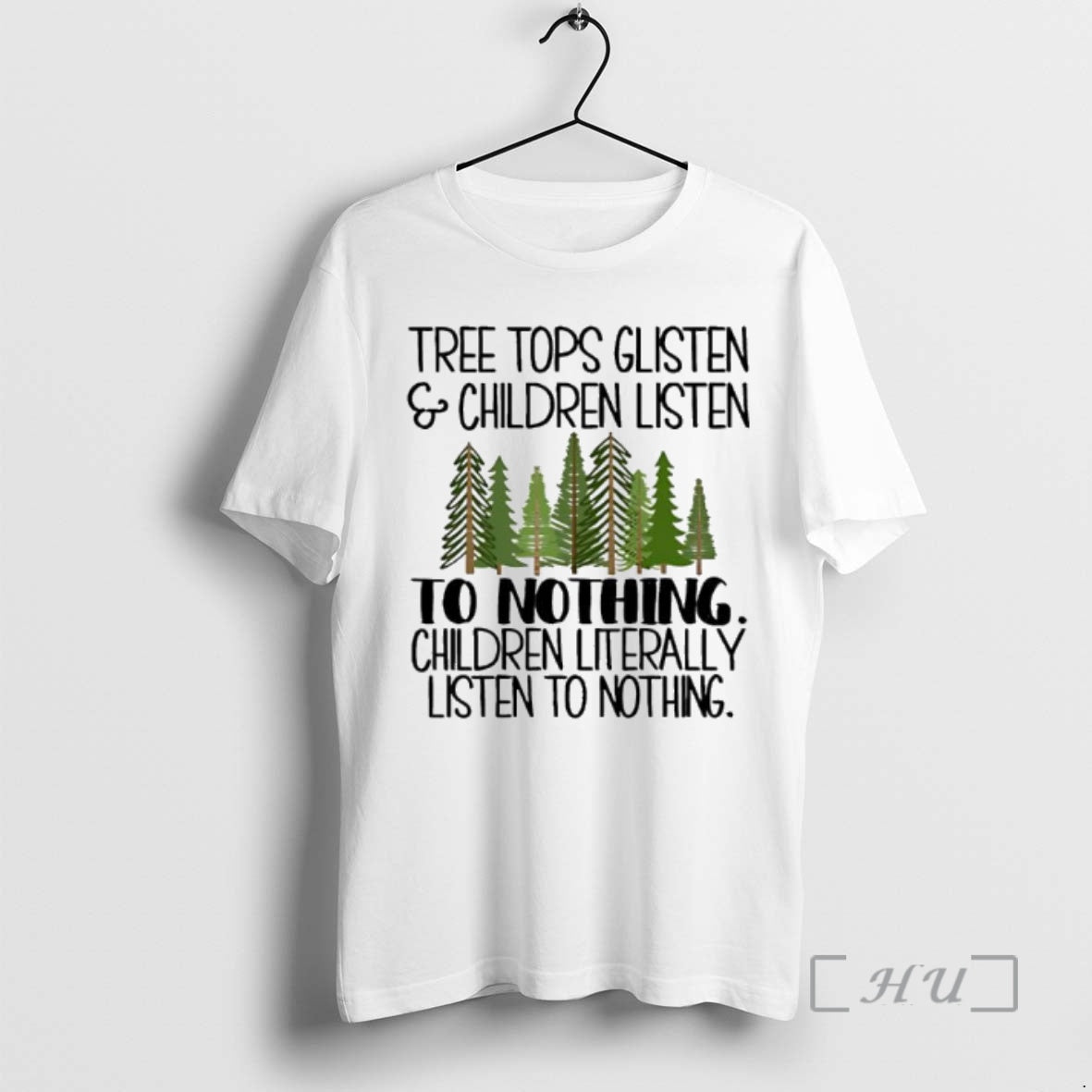 Officials Tree Tops Glisten And Children Listen Christmas Shirt Hoodie Sweatshirt | PurePodTees.com