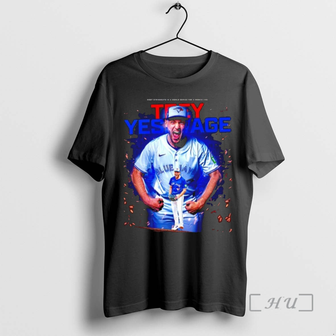 Officials Trey Yesavage Toronto Blue Jays 2025 World Series Rookie Record 12 Strikeouts Shirt Hoodie Sweatshirt