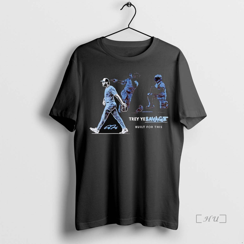 Officials Trey Yesavage Built For This Toronto Blue Jays Shirt Hoodie Sweatshirt | PurePodTees.com